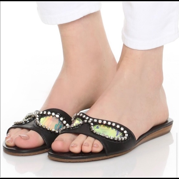 Kate Spade Taleen Too Sunglasses Slip On Sandals - Picture 5 of 5